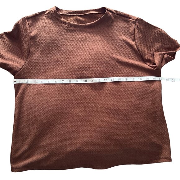 Coord Set Matching Set Brown size  14 Curve from Shein like new - Picture 4 of 12